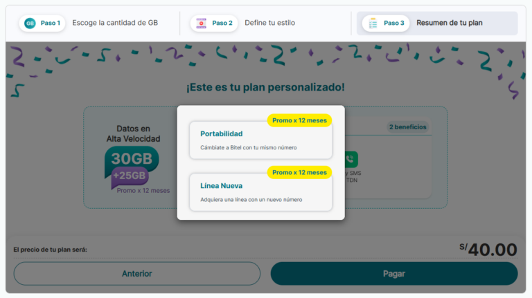 Pasos Mi Plan Bitel 4